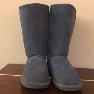 Bearpaw grey boots size 8
